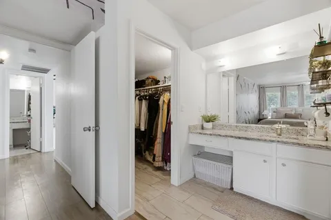 a view of livingroom with washer and dryer