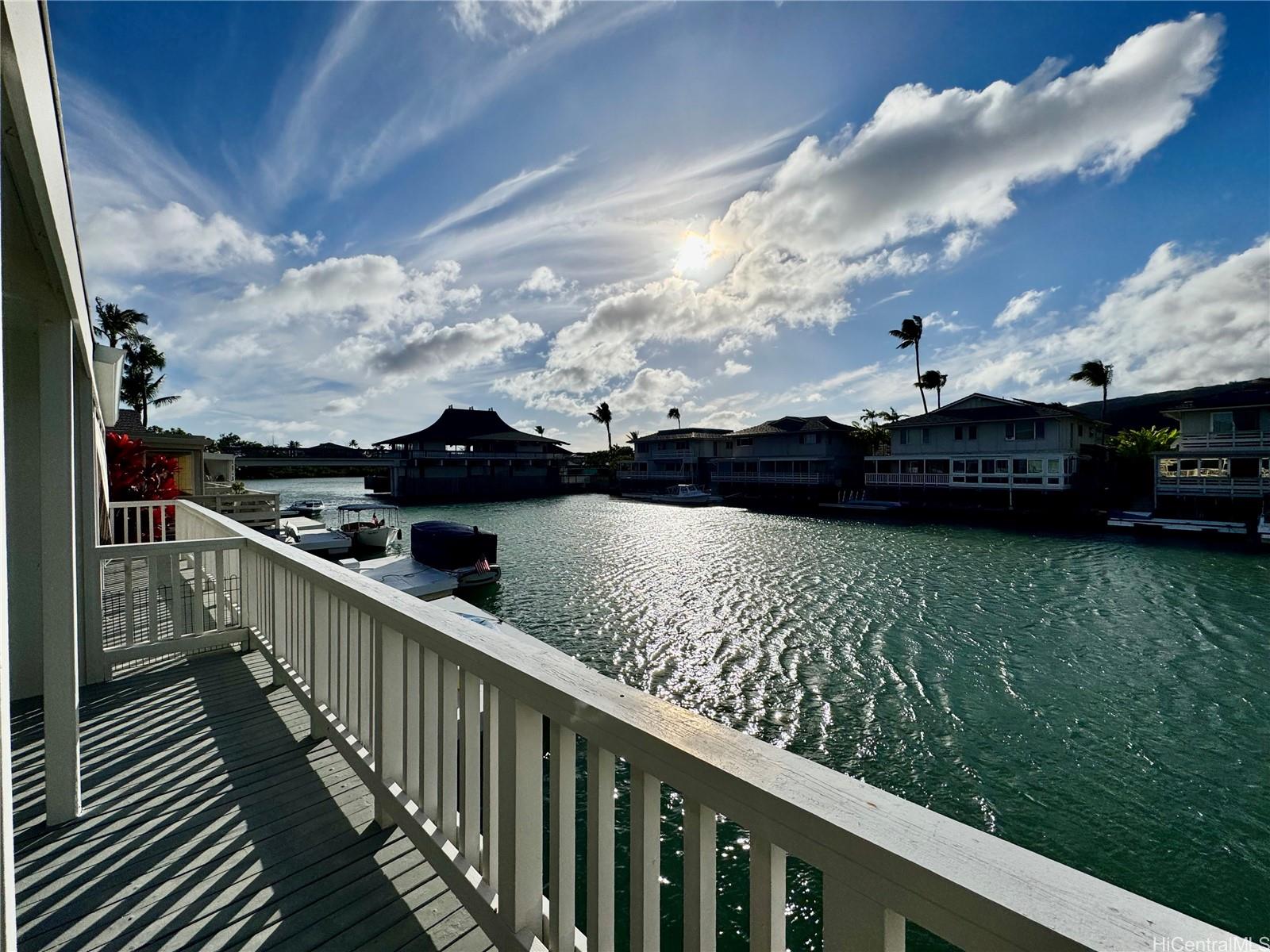 369 Opihikao Place, Unit 352 Honolulu, HI 96825 - Photo 1 of 25 a view of a balcony with wooden floor