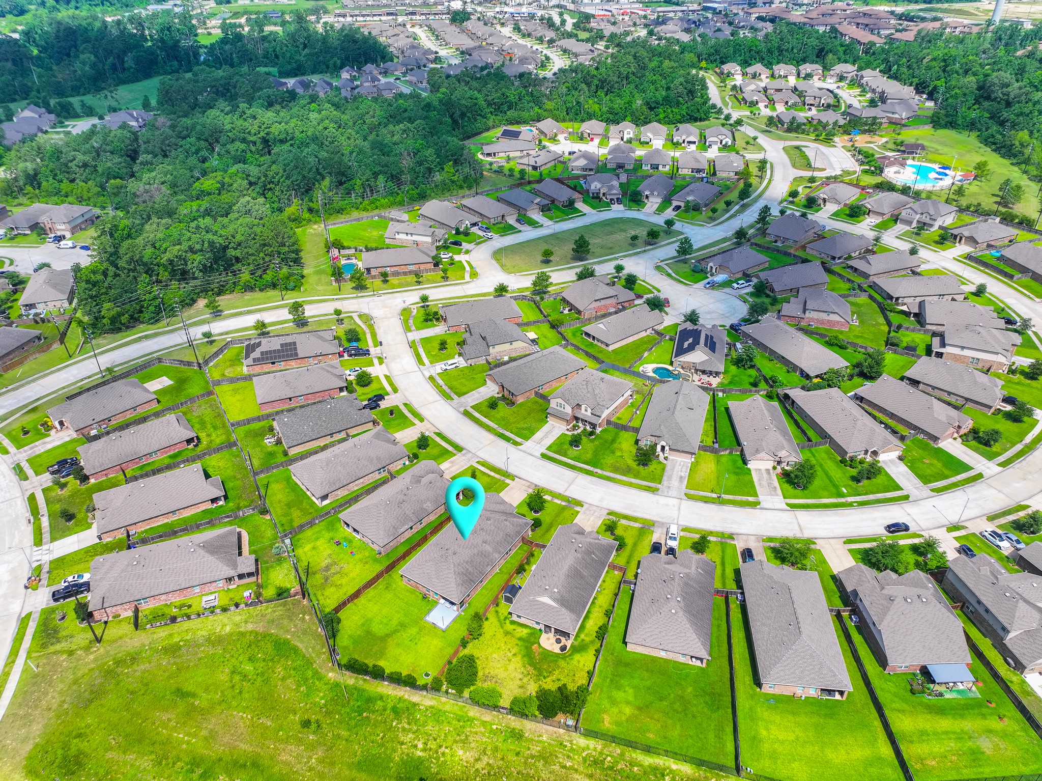 24322 North Newcastle Bay Trail Spring, TX 77389 - Photo 45 of 50 a picture of city view