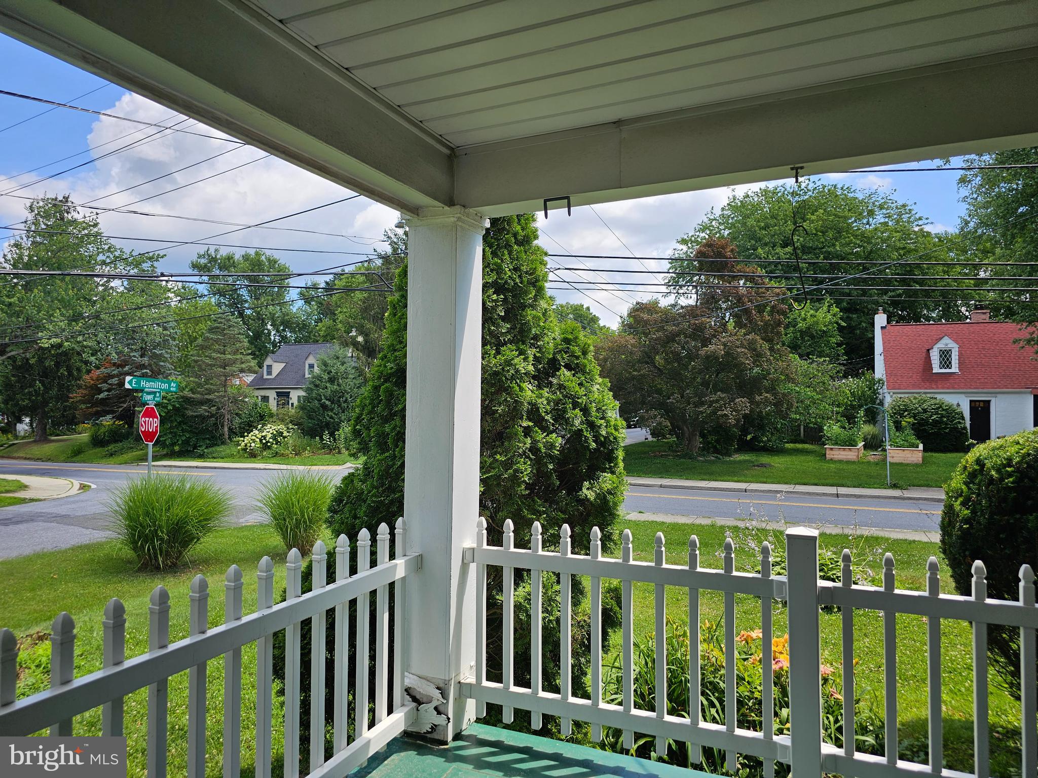 9216 Flower Avenue Silver Spring, MD 20901 - Photo 4 of 35 View from the porch