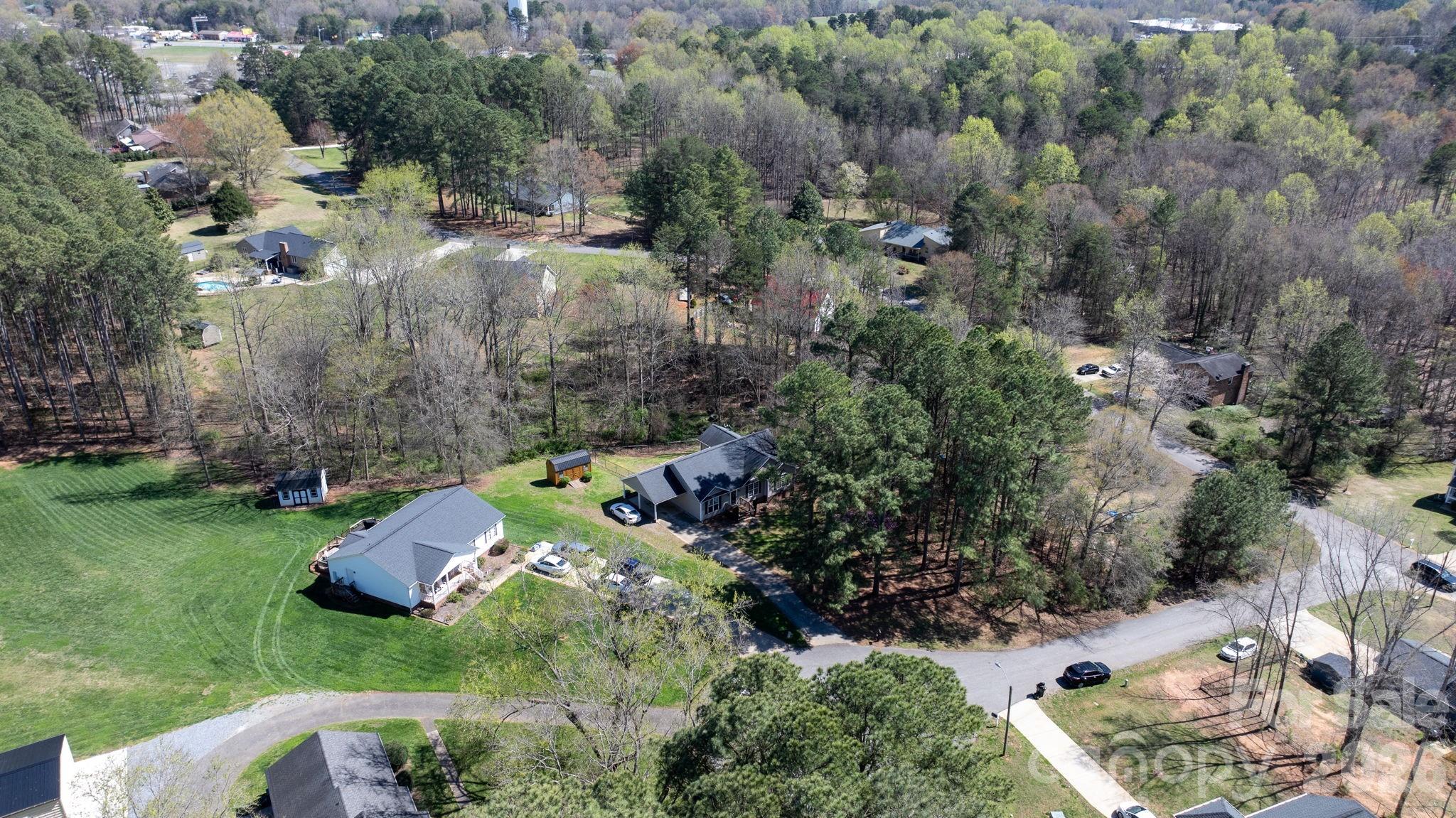120 Wesley Court Crouse, NC 28033 - Photo 17 of 36 an aerial view of residential house with outdoor space