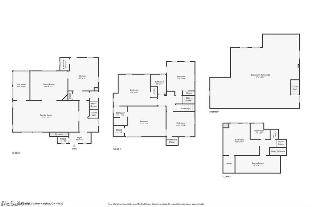 3145 Huntington Road Shaker Heights, OH 44120 - Photo 28 of 28 Floor plan