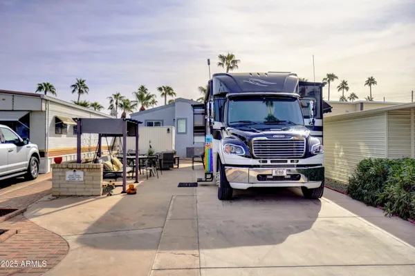 a car parked in front of building