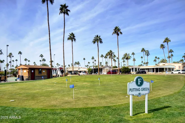 a view of a lake with houses