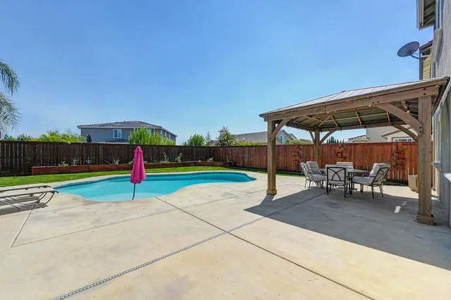 a view of park with slide