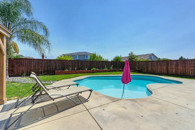 a view of a park with swing