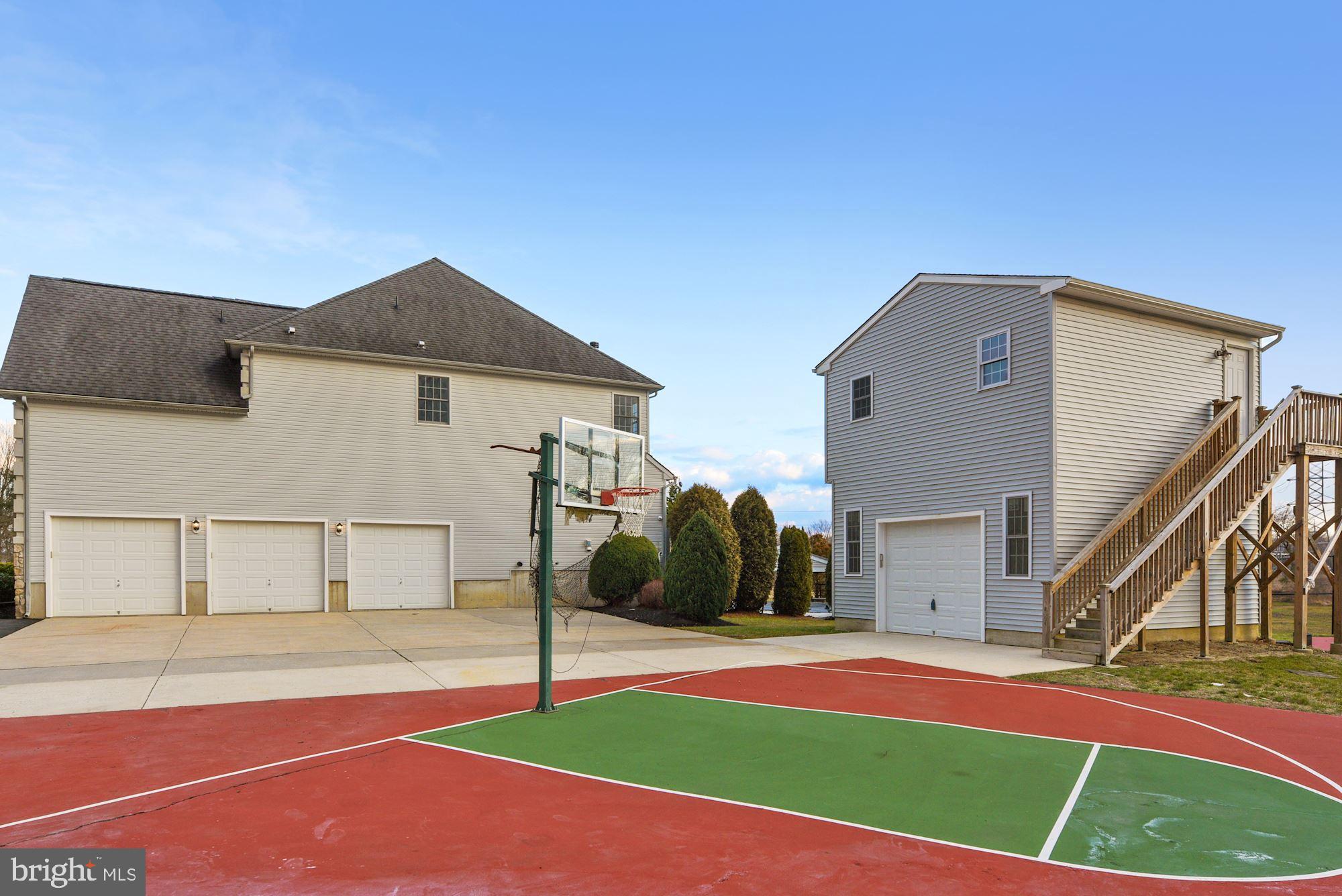 5142 Church Road Marlton, NJ 08053 - Photo 50 of 56 Tennis Court and Detached Garage