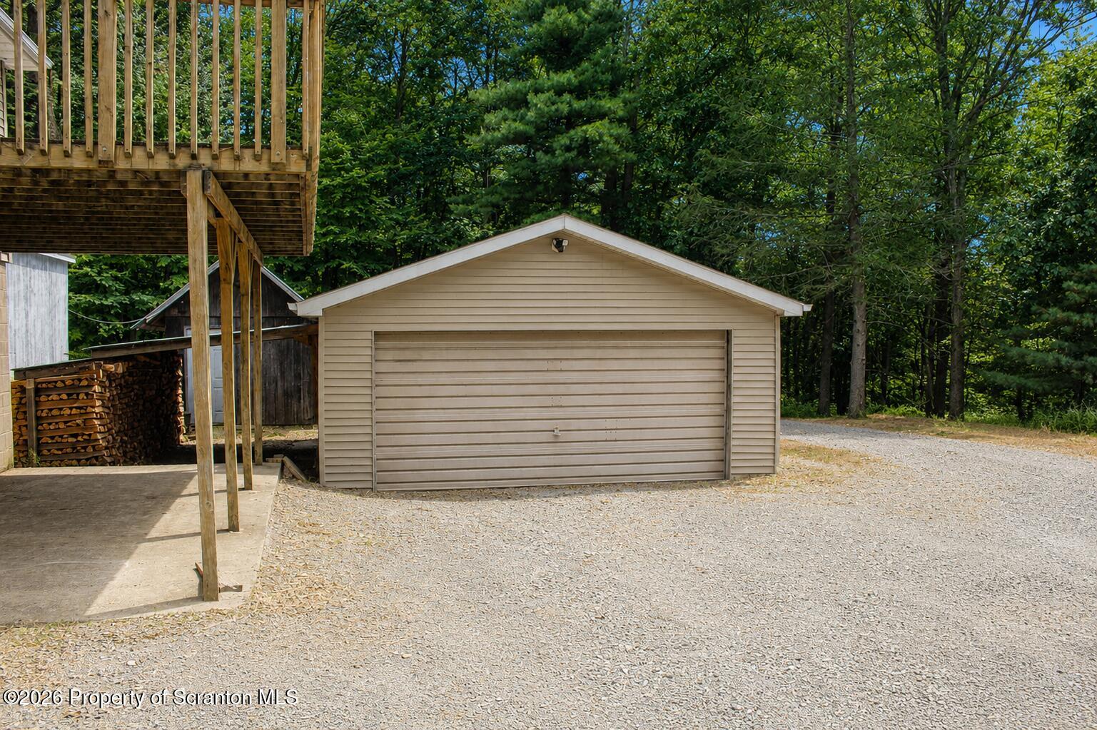 19 Sand Plant Road Tunkhannock, PA 18657 - Photo 3 of 39 Garage
