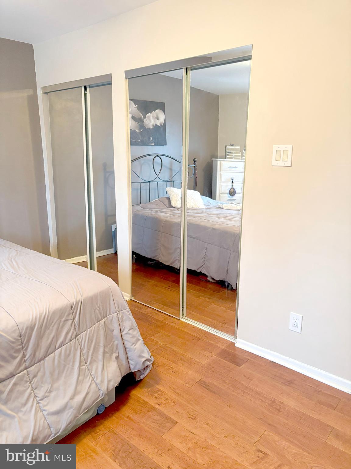 52 Michael Road Hammonton, NJ 08037 - Photo 22 of 30 a bedroom with a bed and a mirror