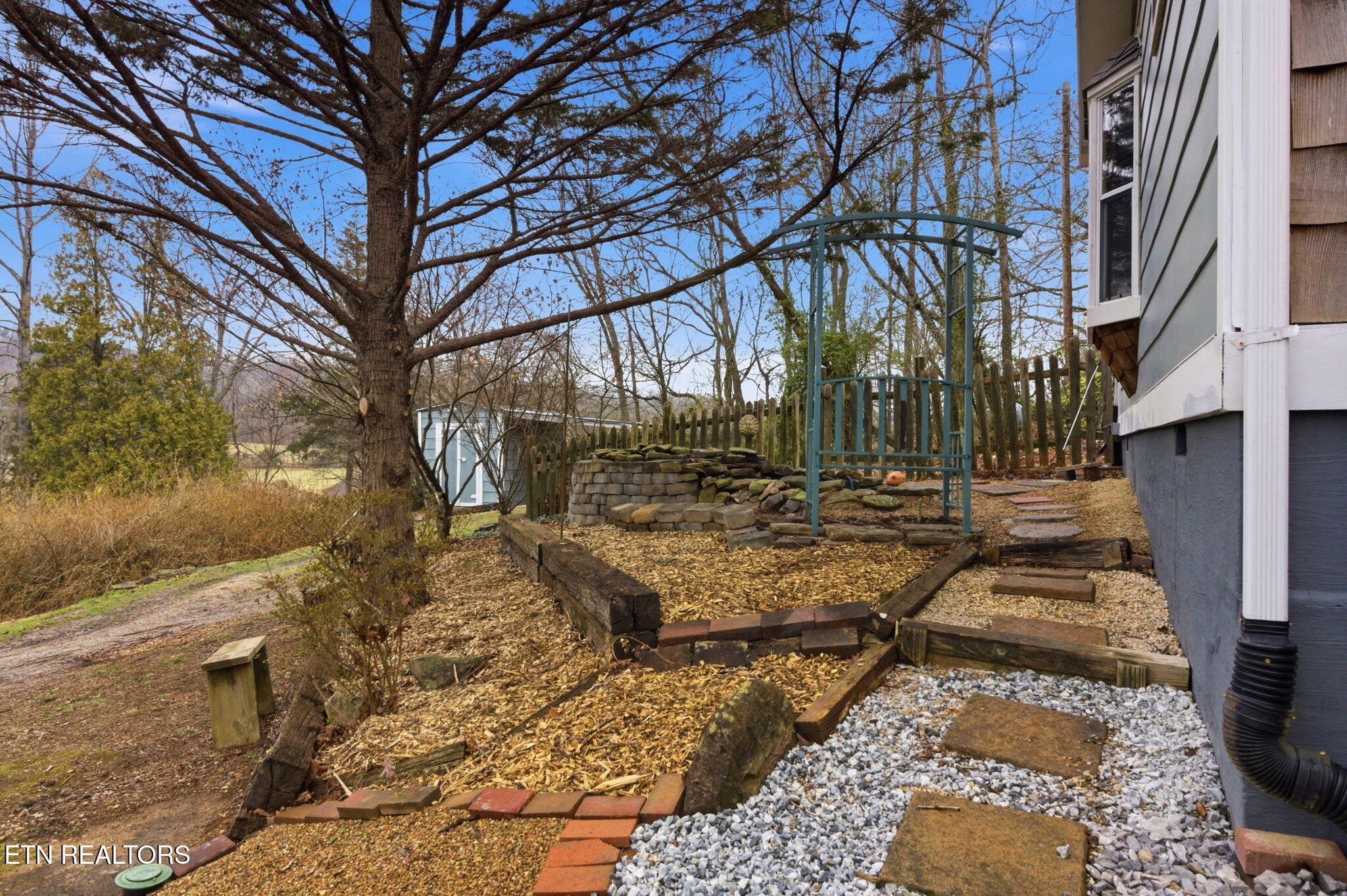 353 East Wolf Valley Road Heiskell, TN 37754 - Photo 26 of 34 a view of yard with wooden fence
