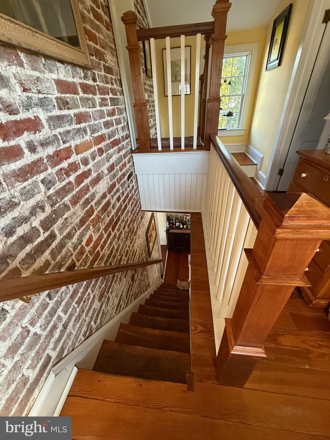 22005 Main Street Hillsboro, MD 21641 - Photo 47 of 74 Back Stair Hall & Stairs