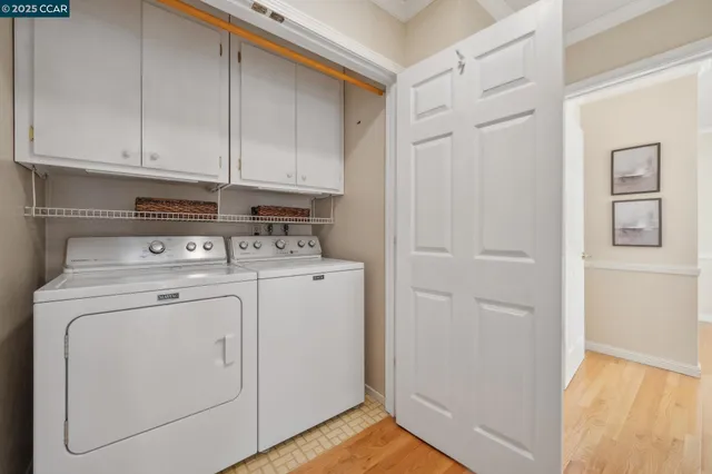 a view of a house with patio and wooden floor