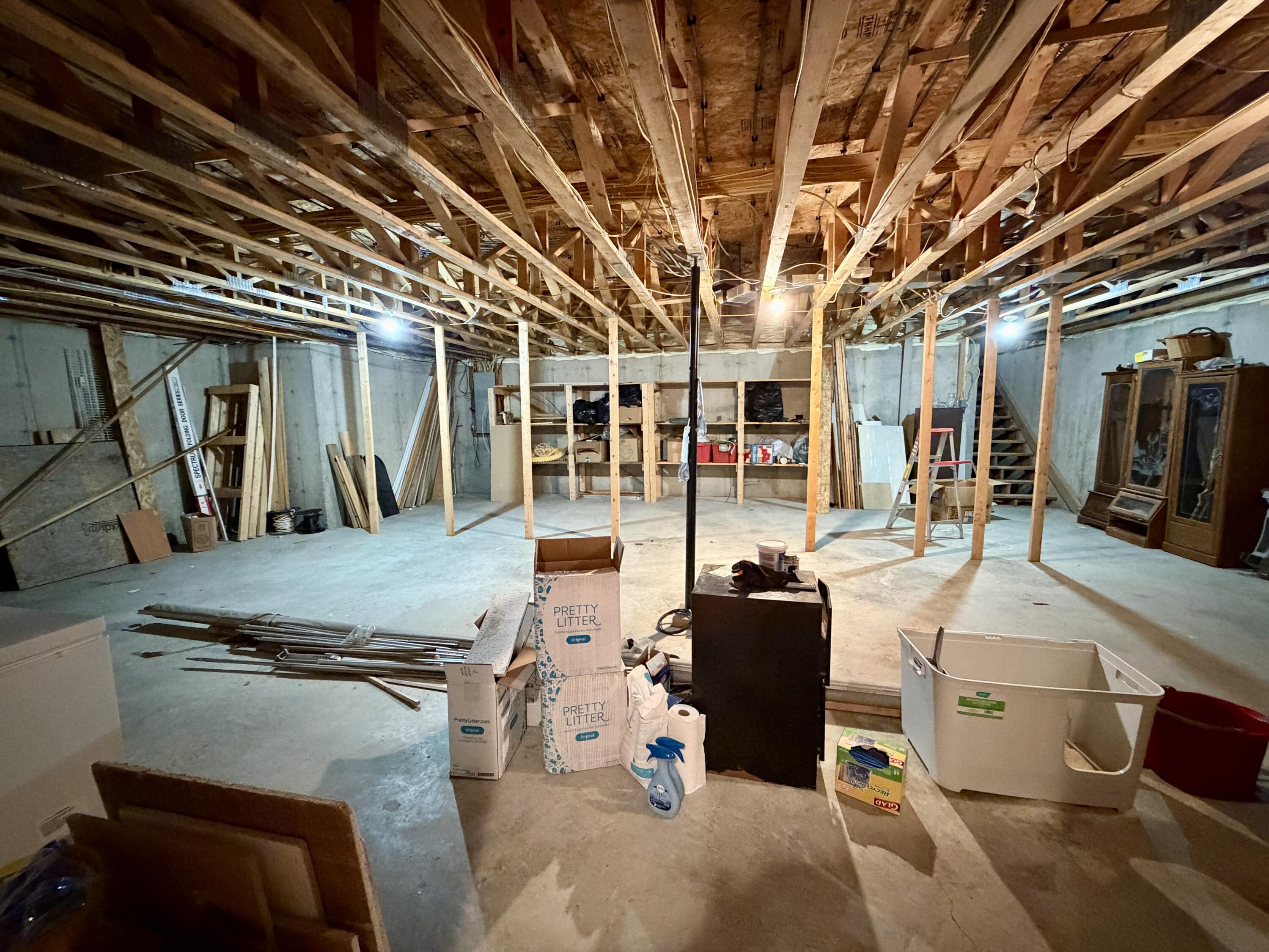 35 Carson Lane Fort Kent, ME 04743 - Photo 22 of 36 Large storage room in basement