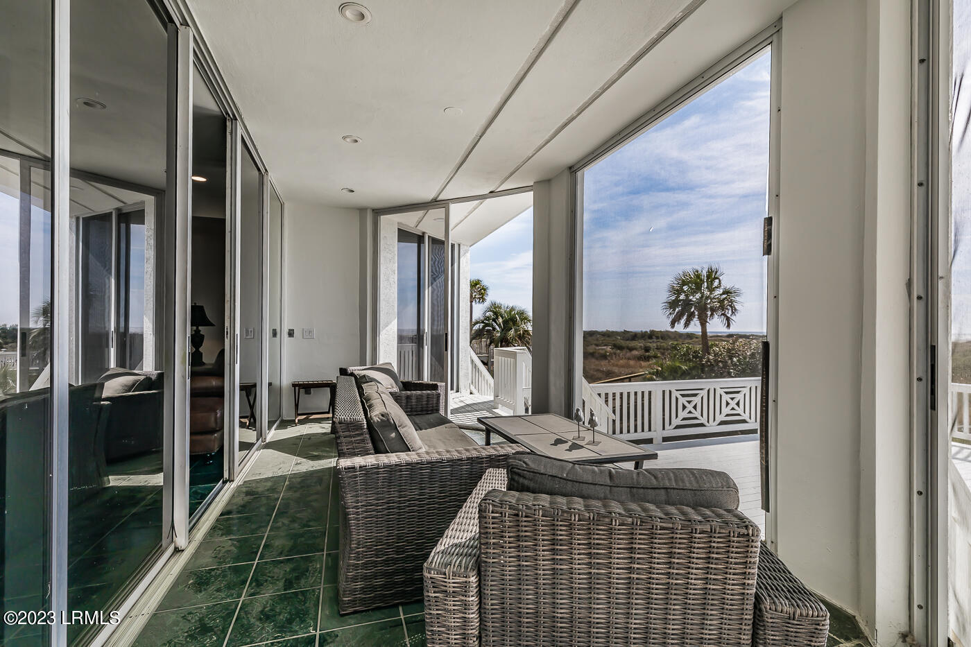 723 Pompano Road Fripp Island, SC 29920 - Photo 10 of 48 Copy of 48 Screened porch