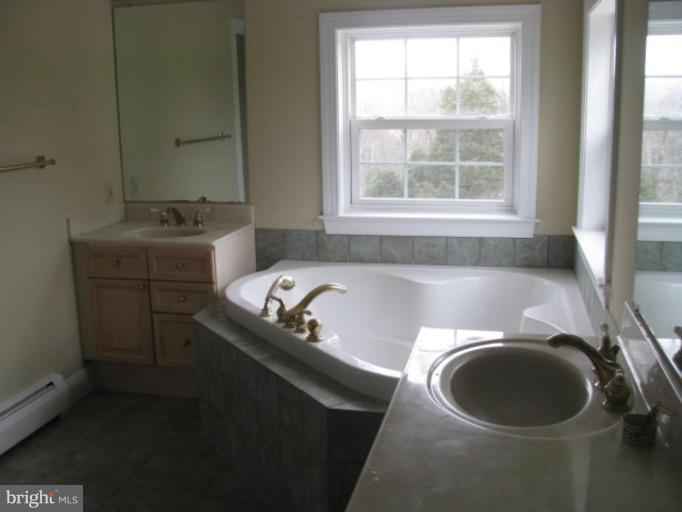 5979 Free State Road Marshall, VA 20115 - Photo 29 of 30 a bath tub sitting next to a window and a sink