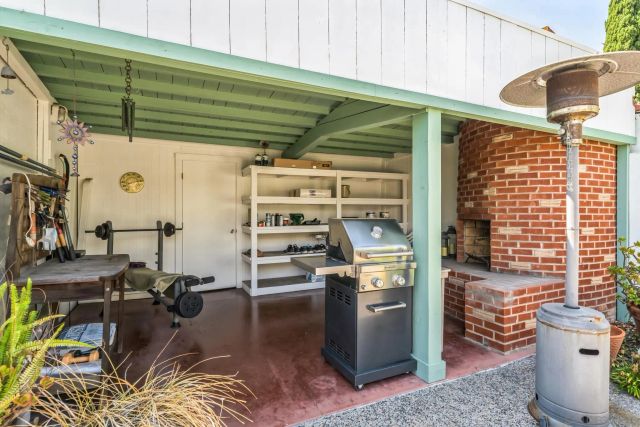a view of storage and utility room