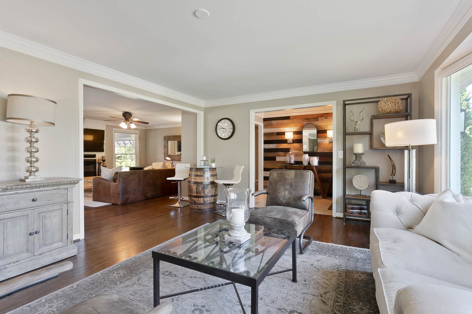 5939 Post Road Nashville, TN 37205 - Photo 11 of 49 a living room with furniture and a window