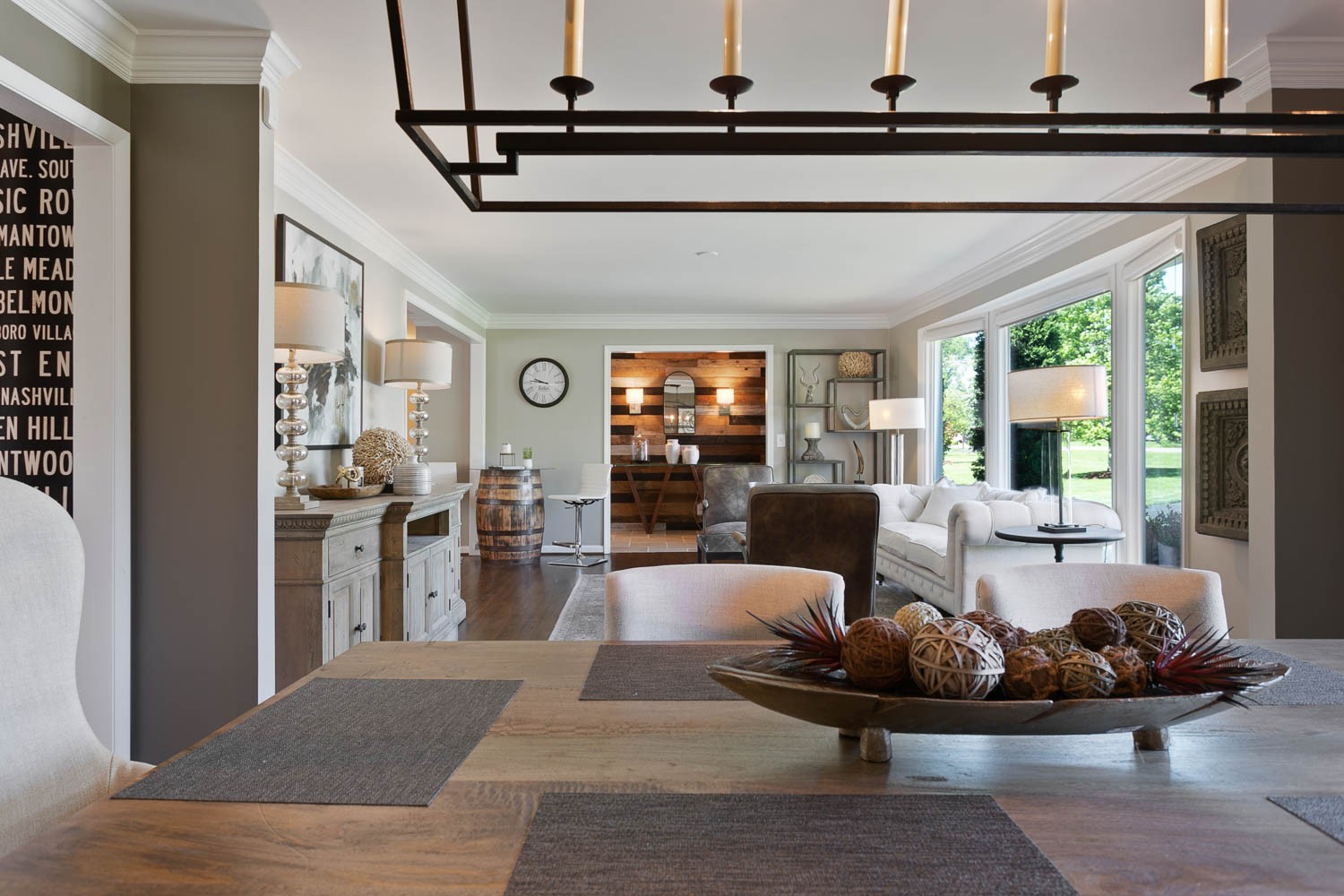 5939 Post Road Nashville, TN 37205 - Photo 13 of 49 a living room with furniture and a fireplace