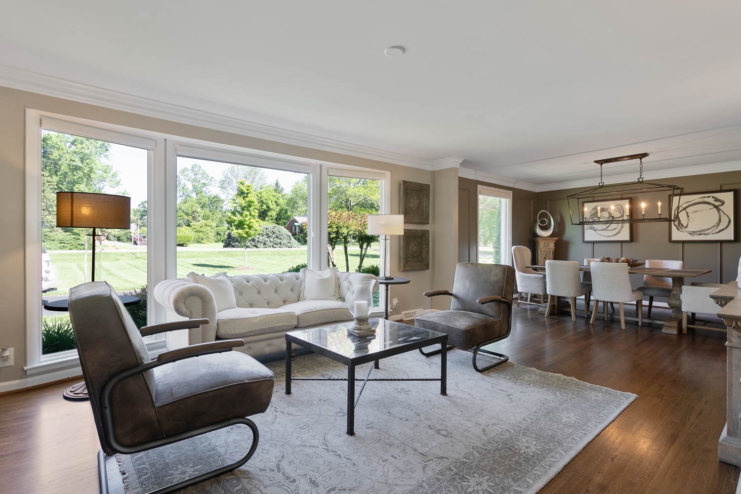 5939 Post Road Nashville, TN 37205 - Photo 10 of 49 a living room with furniture and a large window