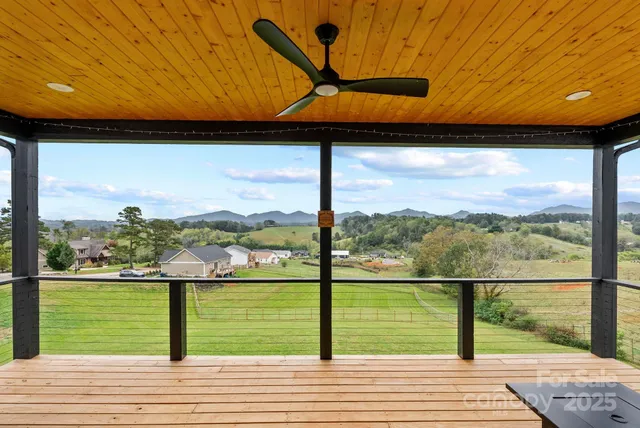 a view of outdoor space and deck