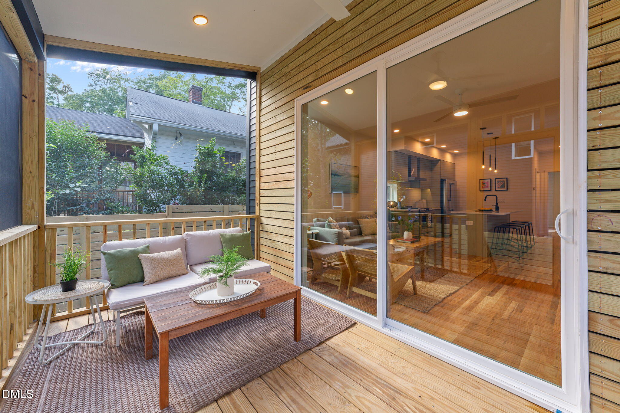 301 Clark Street Durham, NC 27701 - Photo 12 of 30 a living room with furniture and a large window