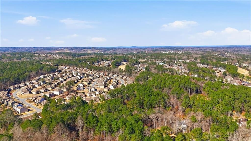 215 Pickett's Way Acworth, GA 30101 - Photo 18 of 23 a view of a city with lush green forest