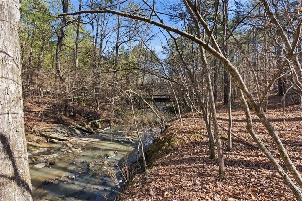 215 Pickett's Way Acworth, GA 30101 - Photo 7 of 23 a view of a yard with plants and trees