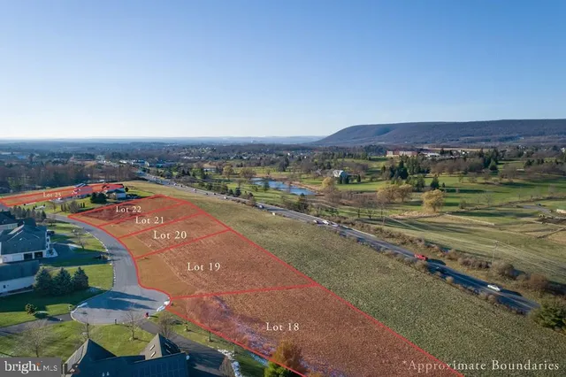 a view of a lake with a mountain