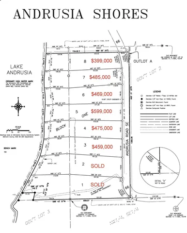 $399,000 | Tbd Andrusia Road Southeast, Cass Lake, MN 56633
