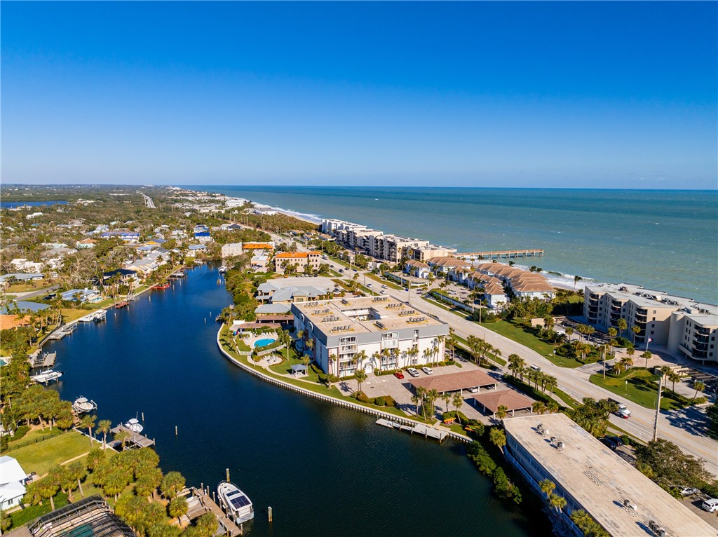 4601 Florida A1A, Unit 405 Vero Beach, FL 32963 - Photo 4 of 36 an aerial view of a city