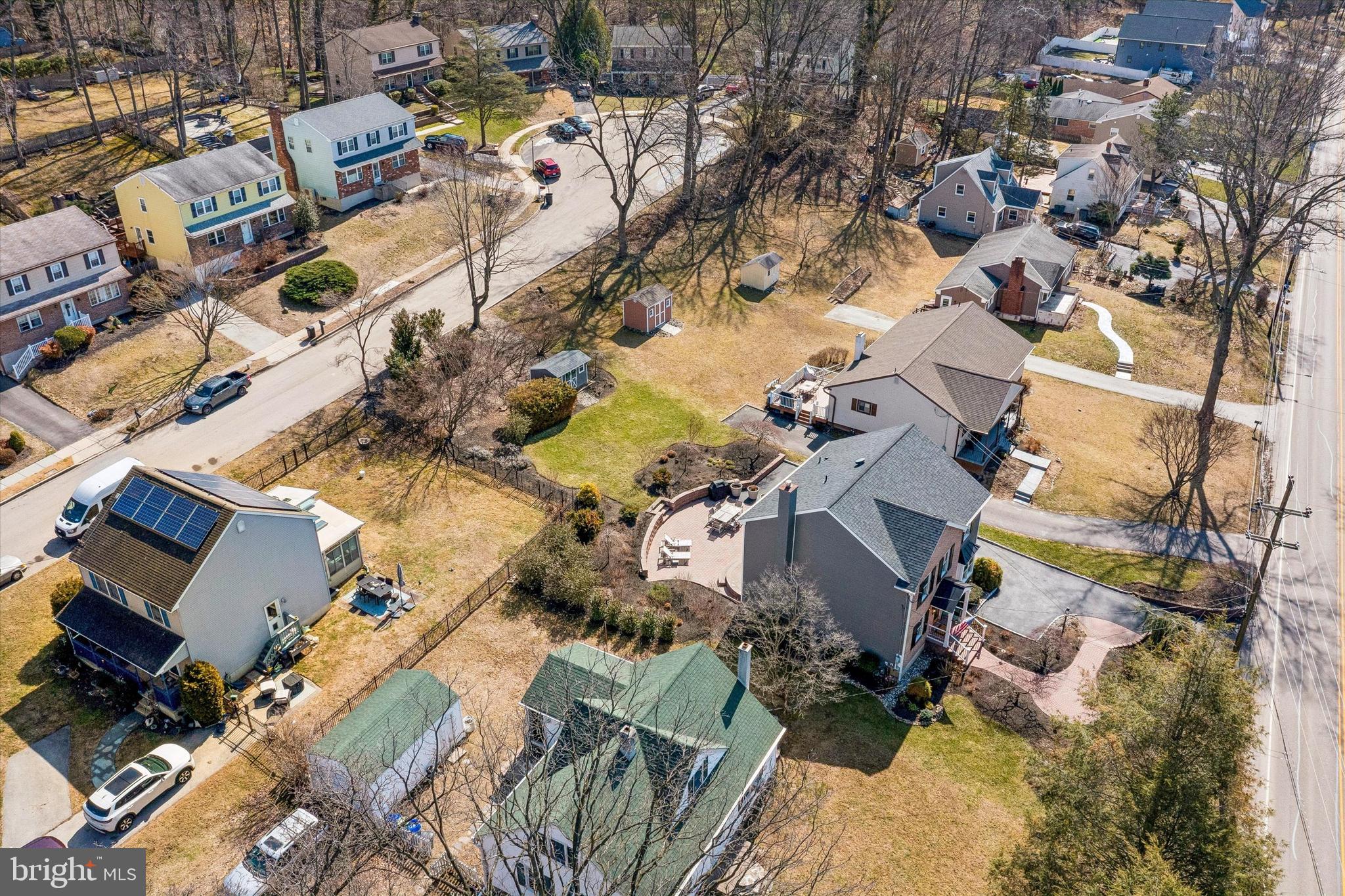 649 Glendale Road Havertown, PA 19083 - Photo 52 of 67 an aerial view of a house with a yard