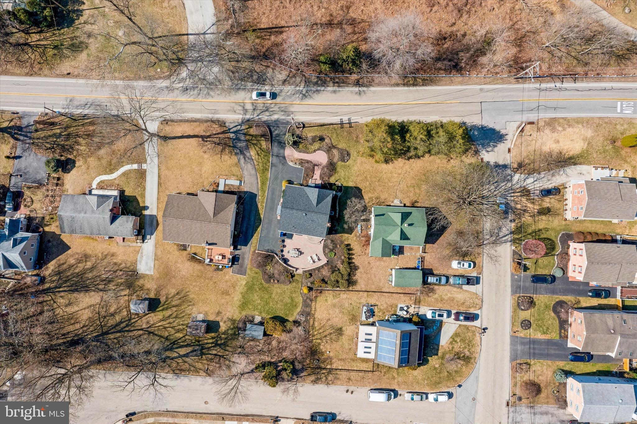 649 Glendale Road Havertown, PA 19083 - Photo 55 of 67 an aerial view of residential houses with outdoor space