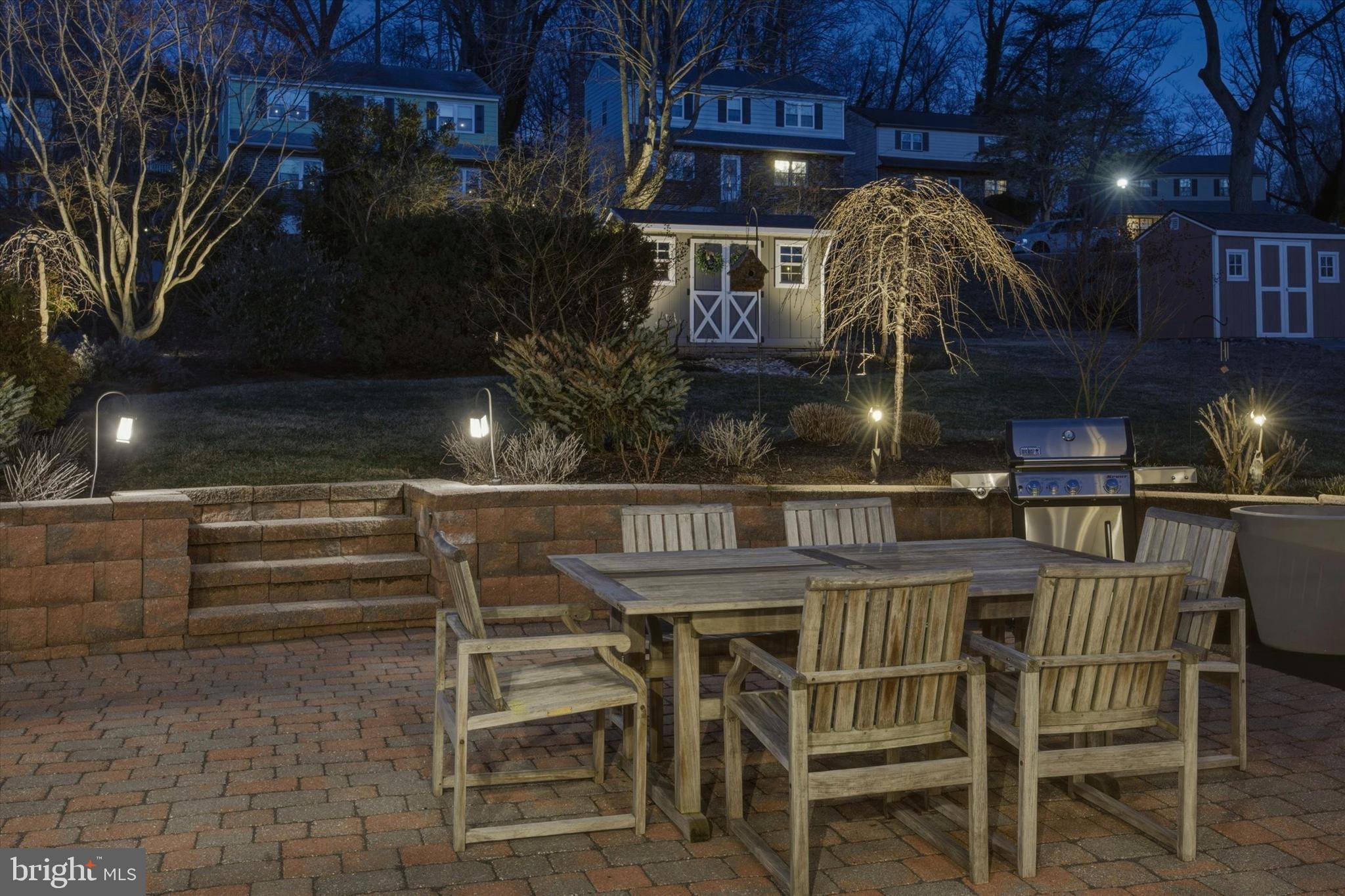 649 Glendale Road Havertown, PA 19083 - Photo 60 of 67 a view of a chairs and table in the patio