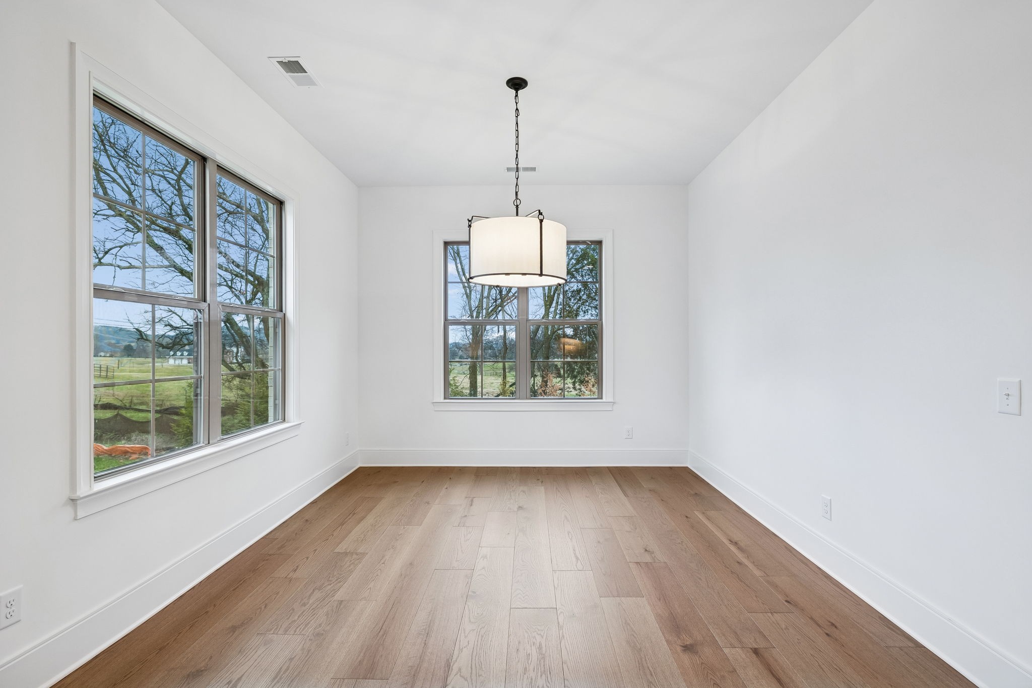 209 Bellsford Road Gallatin, TN 37066 - Photo 24 of 68 a view of a room with wooden floor a ceiling fan and window