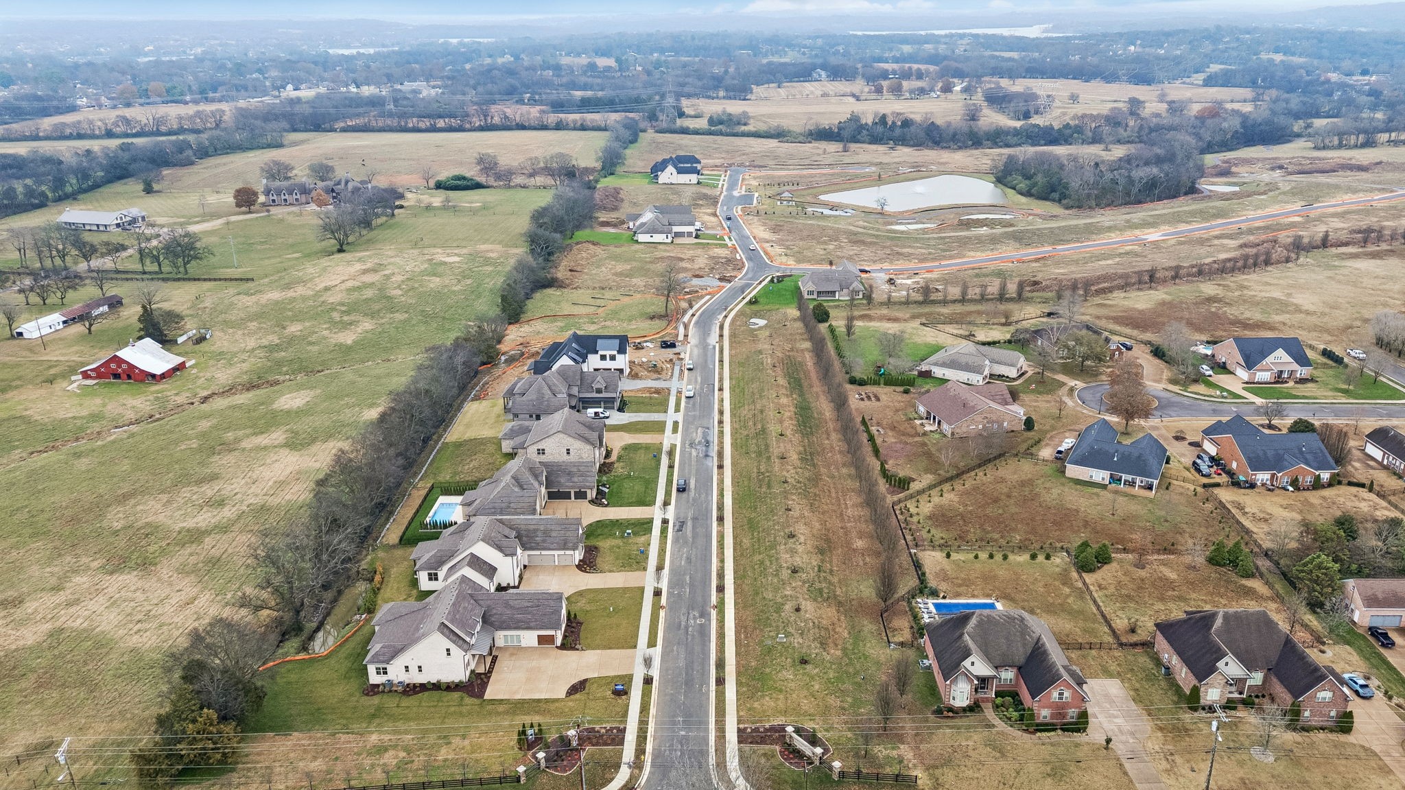 209 Bellsford Road Gallatin, TN 37066 - Photo 66 of 68 an aerial view of residential houses with outdoor space