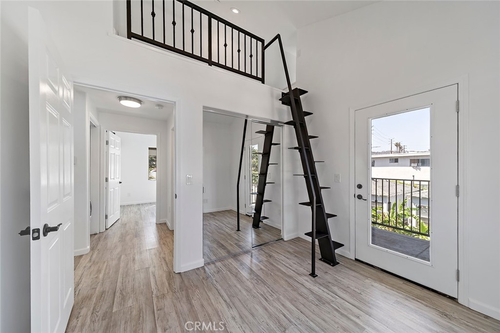 4620 Eagle Rock Boulevard, Unit 1/2 Eagle Rock, CA 90041 - Photo 15 of 26 a view of an entryway with wooden floor and windows