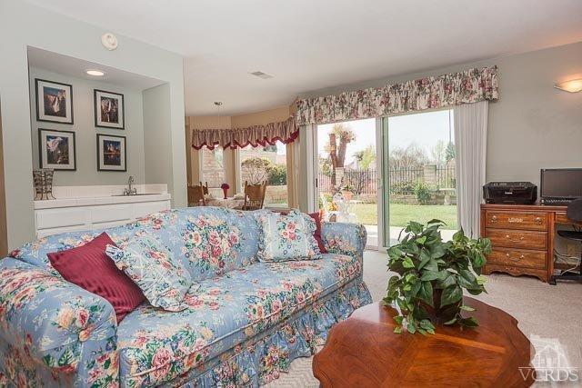 4347 Laurelhurst Road Moorpark, CA 93021 - Photo 6 of 23 a living room with furniture and a flat screen tv