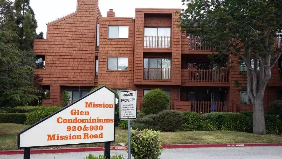 a sign on the side of a building