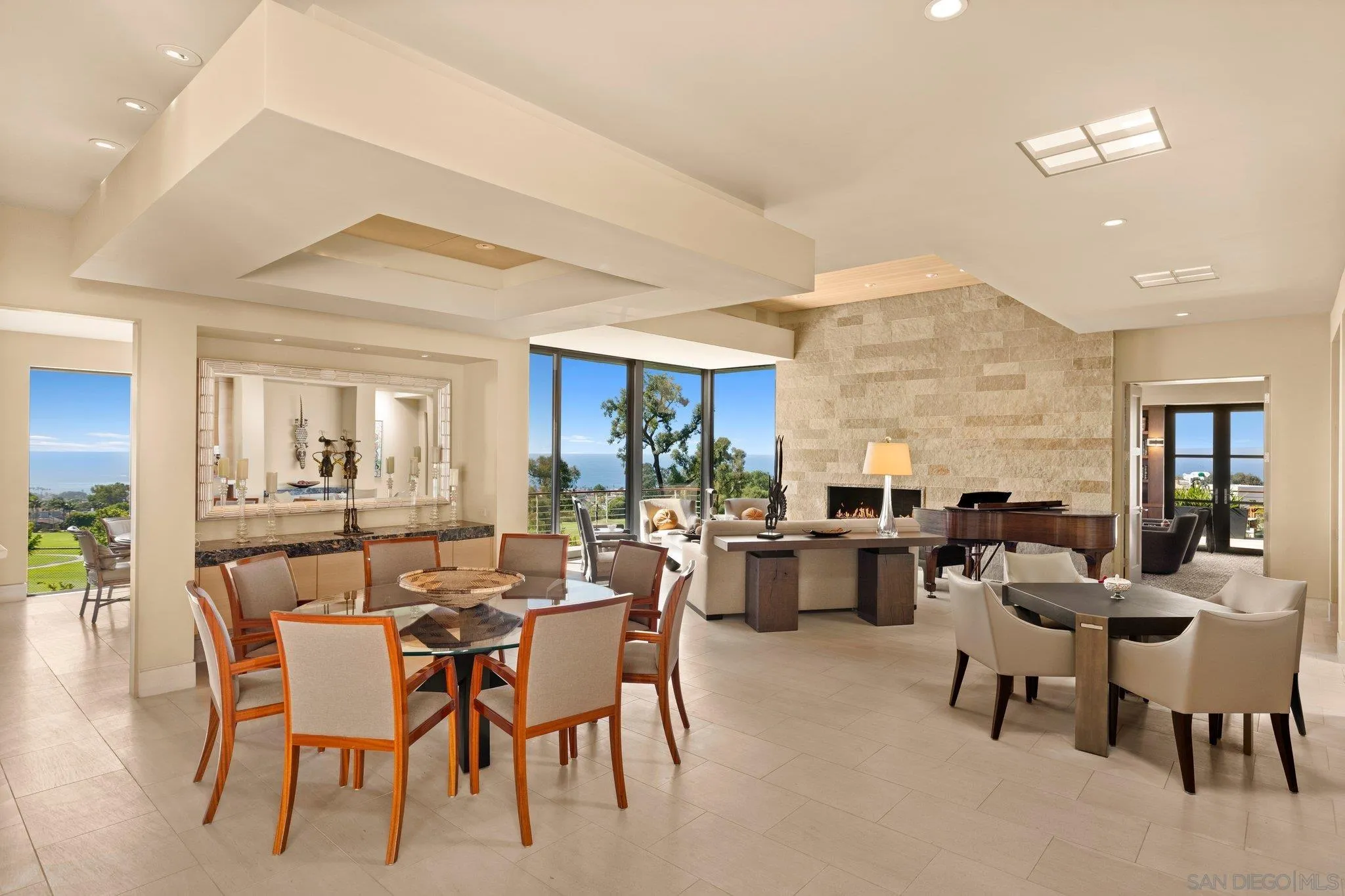 7413 Fairway Road La Jolla, CA 92037 - Photo 12 of 40 a view of a dining room with furniture