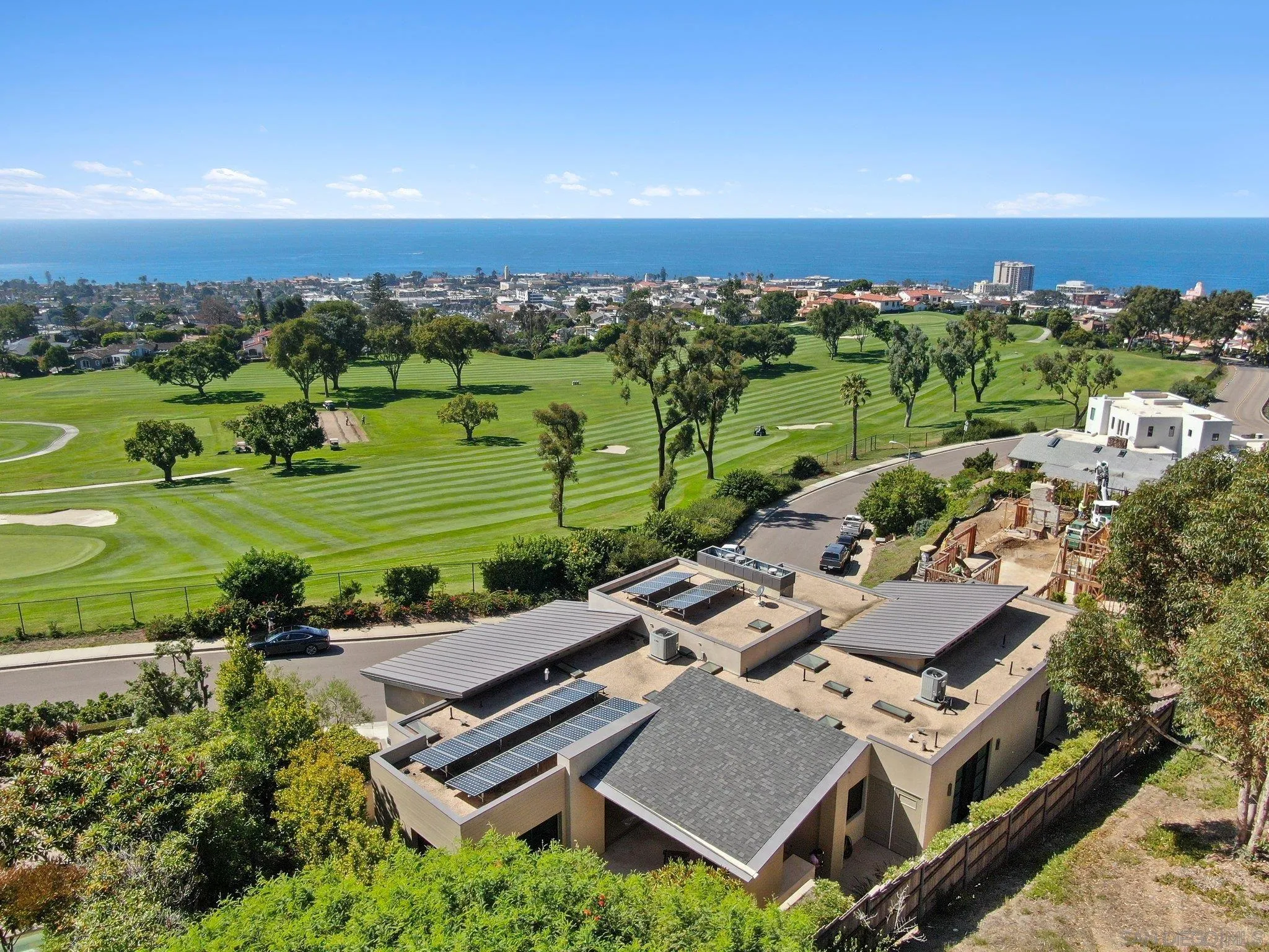 7413 Fairway Road La Jolla, CA 92037 - Photo 8 of 40 an aerial view of a house with a garden