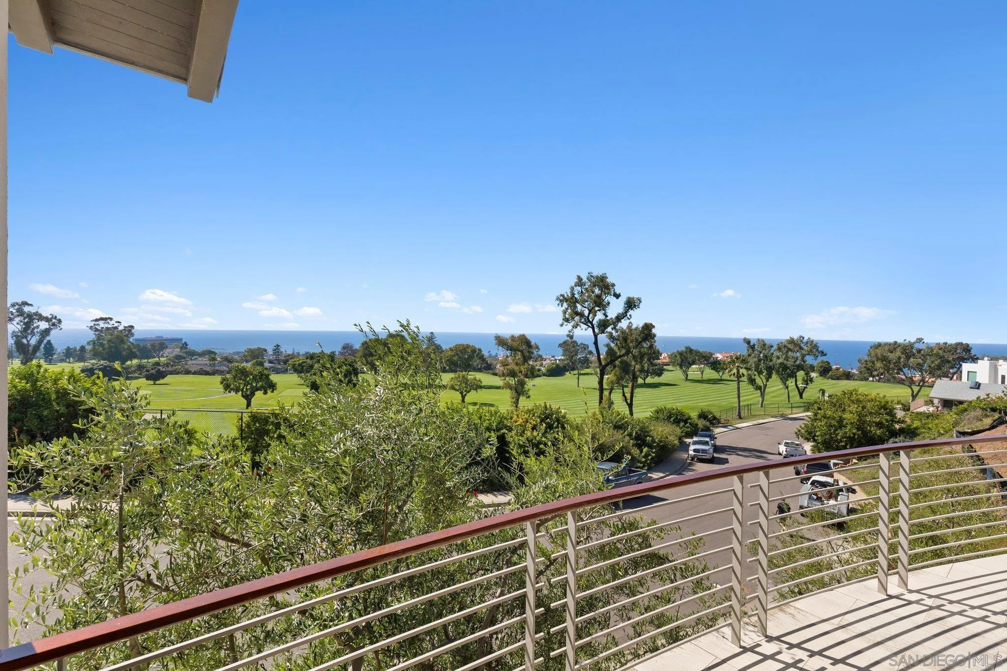 7413 Fairway Road La Jolla, CA 92037 - Photo 10 of 40 a view of a city from a balcony