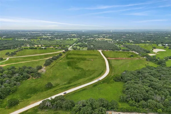 an aerial view of tennis court