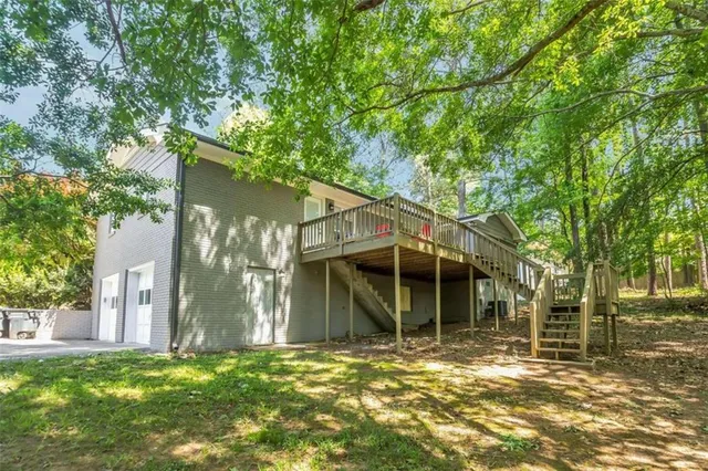 front view of a house with a big yard