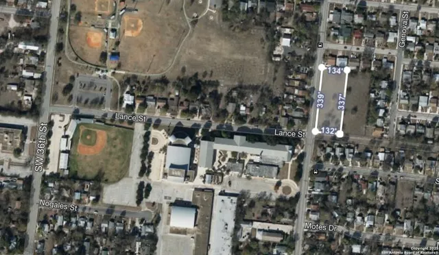 a view of a tree in front of a house