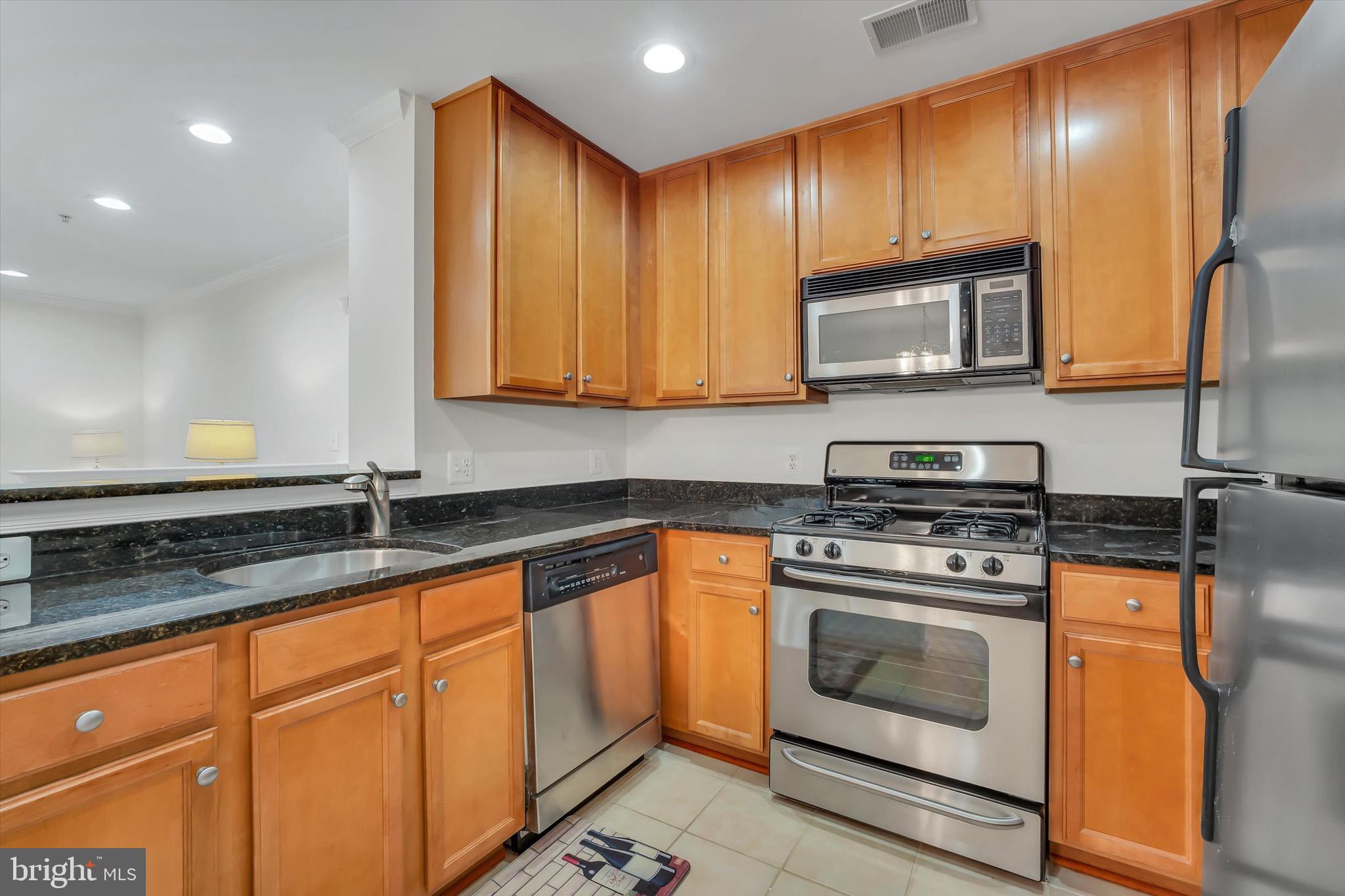 1516 North Point Drive, Unit 1 Reston, VA 20194 - Photo 8 of 32 Kitchen w Stainless Steel Appliances