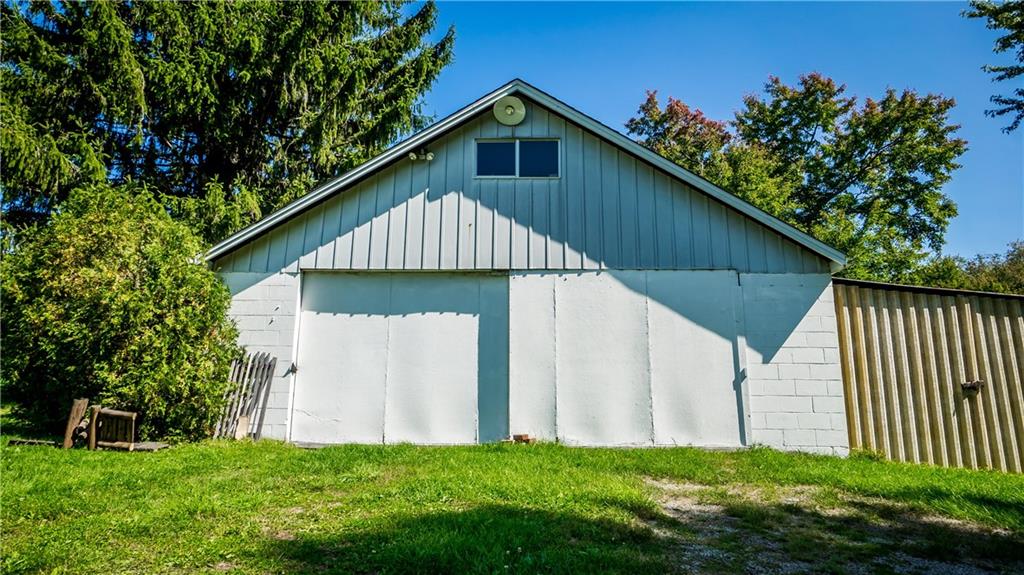 552 Bonniebrook Road Butler, PA 16002 - Photo 5 of 24 Two Stall Detached Garage with Large Attached Shed