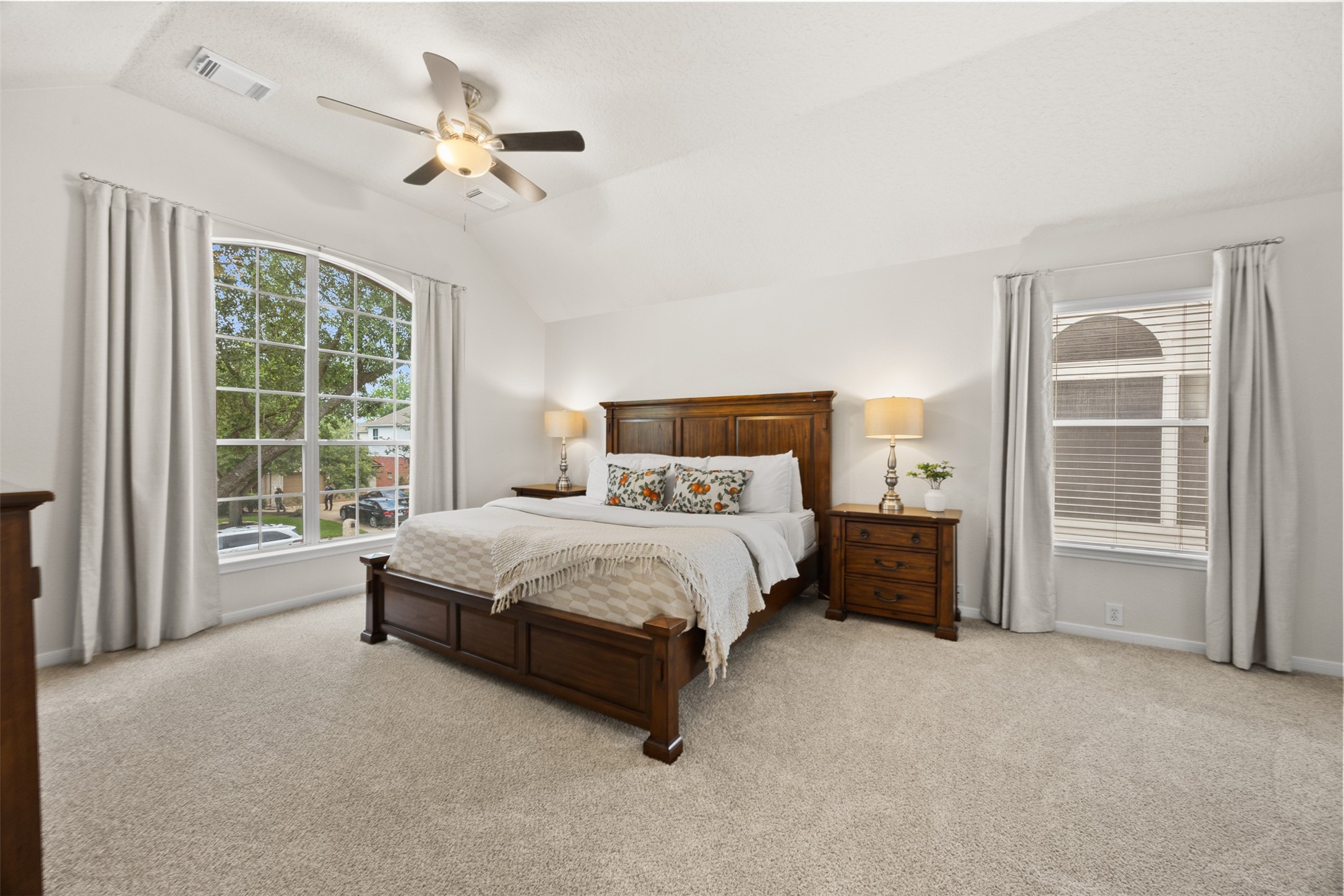 2219 Louetta Brook Lane Spring, TX 77388 - Photo 24 of 34 Large primary bedroom with high ceilings and abundant natural light.