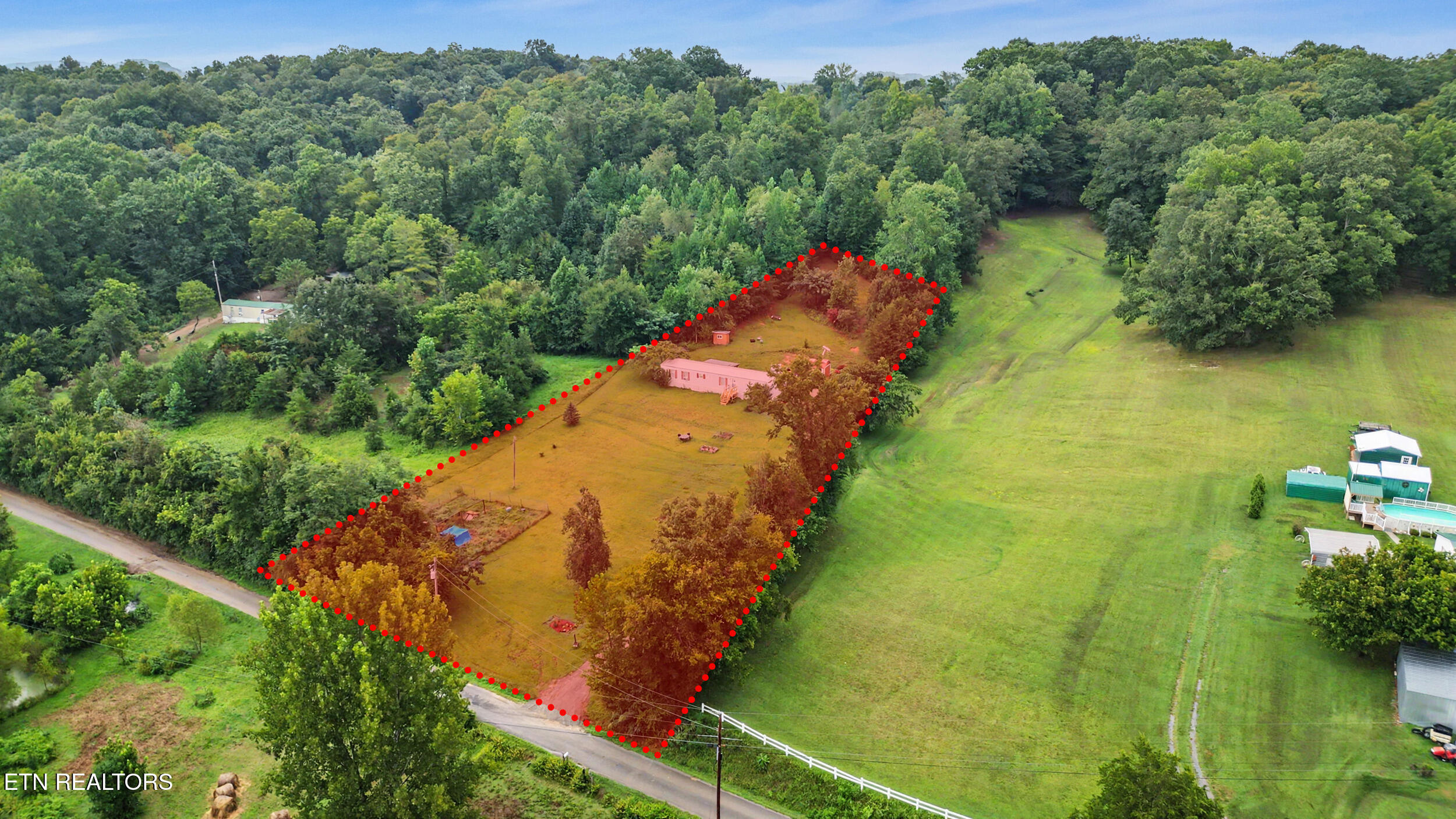 1040 Old Solomon Ferry Road Newport, TN 37821 - Photo 2 of 41 41_property line 2