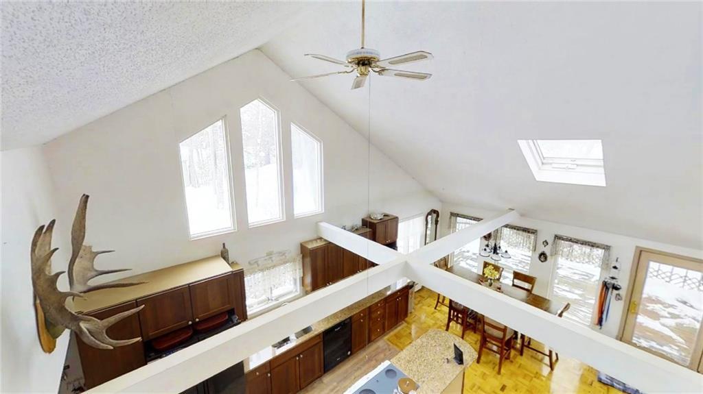221 Frye Road Somerville, ME 04348 - Photo 19 of 39 From the loft, overlooking living...