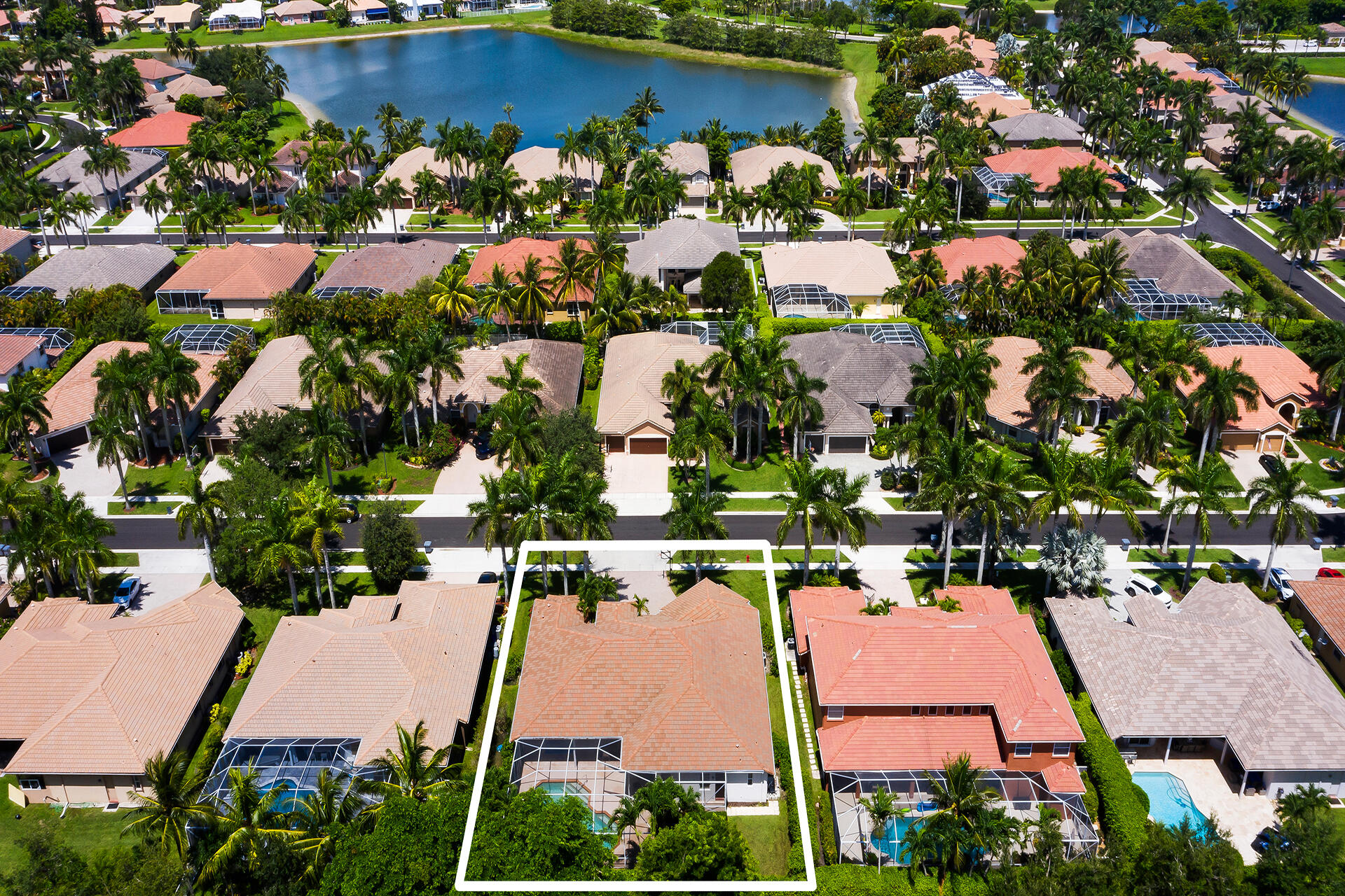 21246 Falls Ridge Way Boca Raton, FL 33428 - Photo 6 of 8 Aerial